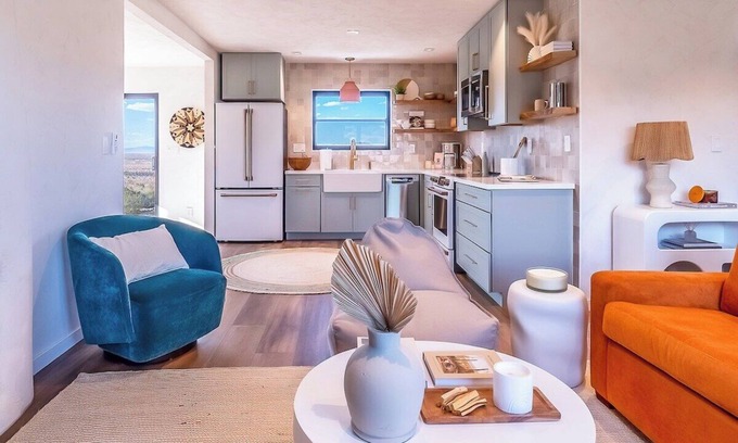 Twentynine Palms Haus | Mojave Palms · Epic Mojave Views + Sauna & Pool