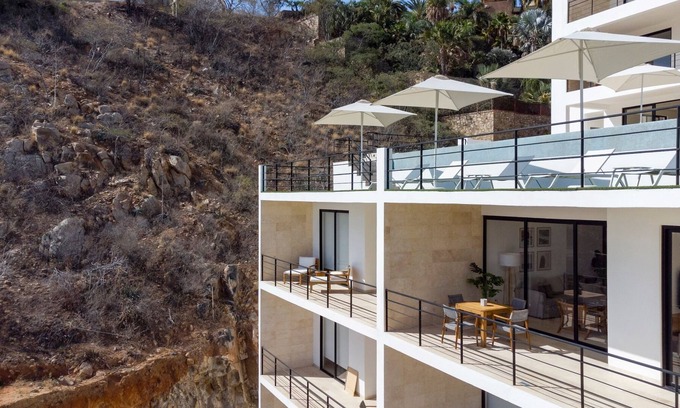 Colonia El Progreso Wohnung | Montemar 602: 2bd Condo Pool Ocean Views Gym