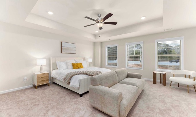 Lilburn Haus | Month2Month|Lush Yard|Garage Access|Pet-Friendly|Spacious 3B|Flex-Lease #42000