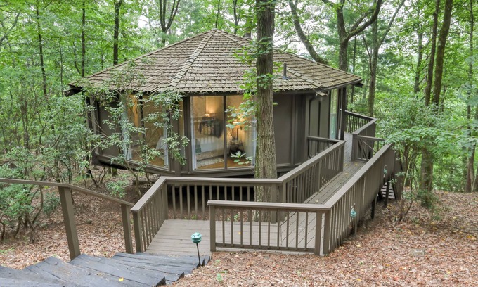 Big Canoe Haus | Mountain Getaway Eingebettet in die Ausläufer der Blue Ridge Mountains.