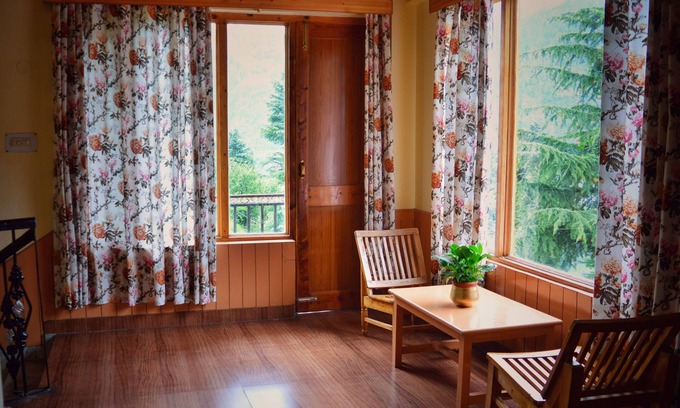 Manali Hütte | Mountain Timber Nest-Private 2 Bedroom Hall Cottage-Sakinn Stays-Manali
