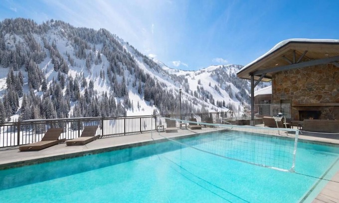 Salt Lake Mountain Resorts Kabine | Mountain View Resort with Lux Spa and Outdoor Pool Warmth