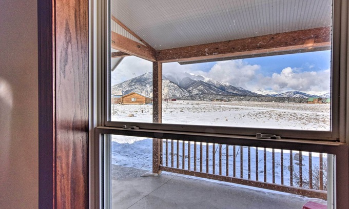 Nathrop Hütte | Mtn Views & Fire Pit: Nathrop Gem Near Hot Springs