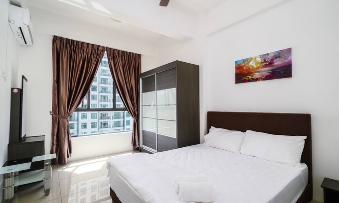 Bandar Meru Raya Wohnung | MYHOME 3BR 7 PAX