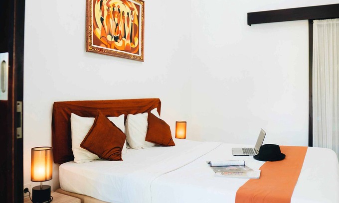 Tuban Haus | In der Nähe des Flughafens! 1BR Gästehaus in Kuta