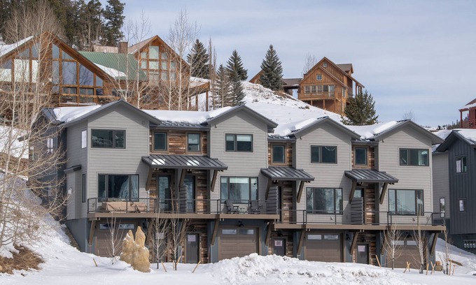 Crested Butte South Haus | NEW 3BR/3BA Townhome w/Mountain Views, Heated Garage with Walk to Brewery - CB2