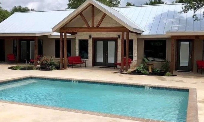 Concan Haus | ** NEW LISTING** Absolutely stunning home with a pool and all the amenities.