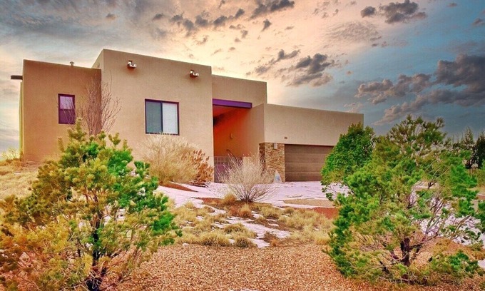 Santa Fe Haus | NEW LISTING: Modern Adobe styled sanctuary 10 minutes from downtown Santa Fe