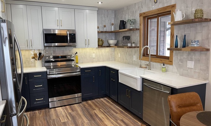 Bigfork Haus | NEW listing on Echo Lake! Beautiful remodel with lake front