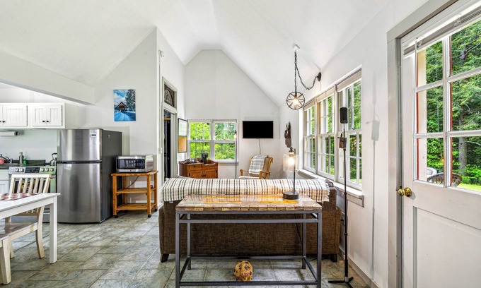 Brownsville Hütte | NEW LISTING Rustic Charm Meets Modern Comfort at Rock Haven Sugar House in Reading, VT