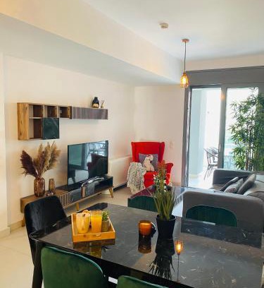 Kallithea Wohnung | New Modern 2BD aprt with shared rooftop pool B2