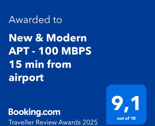 San Jose Wohnung | New & Modern APT - 100 MBPS 15 min from airport