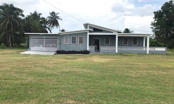 Corozal Wohnung | Neu renoviertes Haus 1/4 Meile von der Karibischen See auf 10 Hektar tropischen