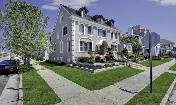 Atlantic City Haus | “ON THE BEACH” Newley renovierte das Jersey Shore Mansion Beach House! Schritte 2 Strand!