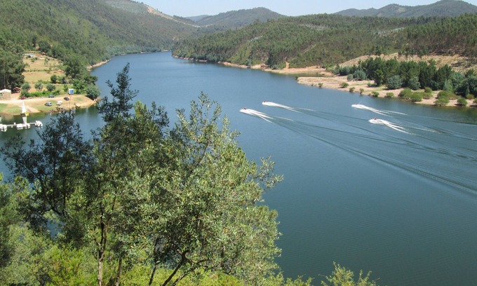 Foz de Alge Hütte | Weiter Castelo do Bode, Foz da Ribeira de Alge mit Rio Zêzere, Haustier