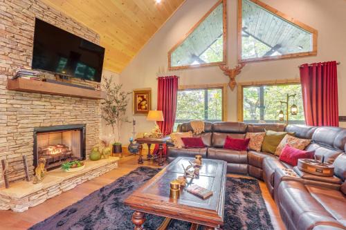 Ellijay Haus | Next Stop Heaven Game Room and Multiple Decks