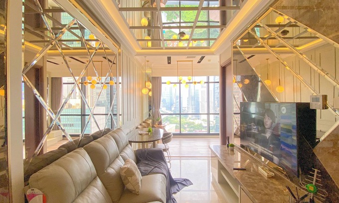 Bendungan Hilir Wohnung | Nice And Restful 2Br At Sudirman Suites Apartment