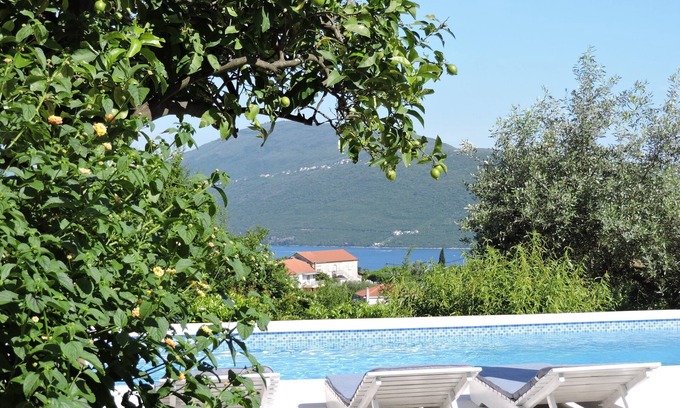 Herceg Novi Wohnung | Nice appartment on the top of hill, without noisy.