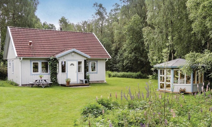Atran Haus | Schönes Haus in Ätran mit Küche