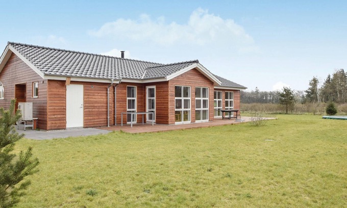 Krejbjerg Haus | Schönes Haus in Ejstrupholm mit Sauna