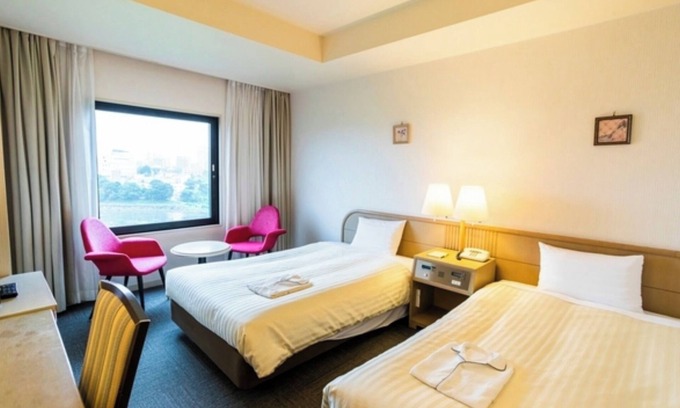 Maebashi Hotel | NonsmokingStandard Twin Room Simple Stay / Maebashi Gunma