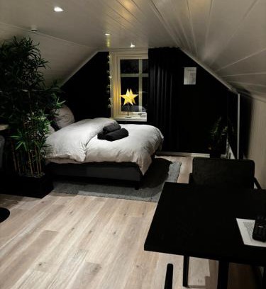 Gjovik Wohnung | NY og moderne studioleilighet med elbil lading