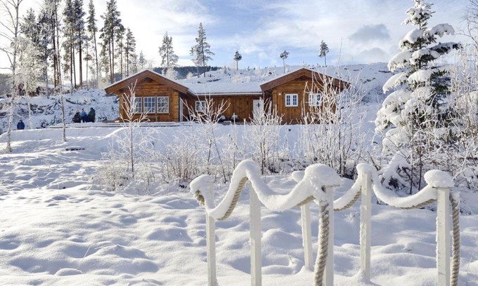 Fla Municipality Haus | Nydelig og usjenert hytte nær Flå, fjell og vann.