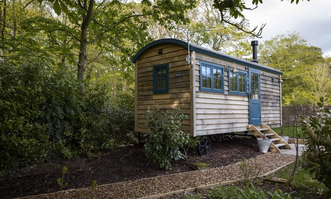 Baslow Hütte | Oak Tree Shepherd's Hut/ Chatsworth Estate