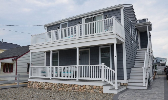 Ortley Beach Haus | SCHÖNER MEERBLICK SCHRITT VOM STRAND ENTFERNT