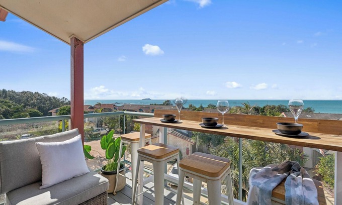 Sapphire Beach Wohnung | Ocean Edge at Sapphire Beach Coastal Charm & Ocean Views in Aqua Luna Resort