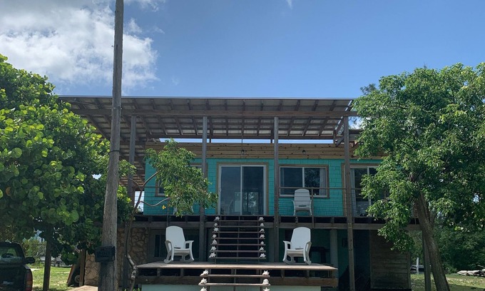 Port Royal Haus | Ocean view home on canal w/dock in South Bimini