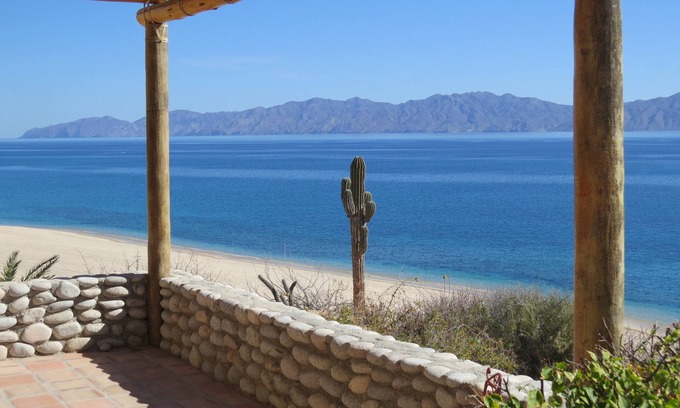 El Sargento Haus | Oceanfront, El Sargento / La Ventana Toller Kite- / Windsurf- / Angelstart!