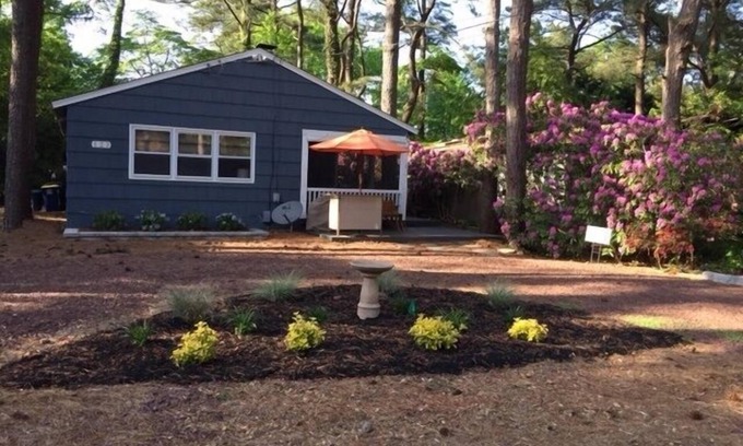 Rehoboth by the Sea Hütte | Oceanside Cozy Cottage 2 Blocks zum Strand! Familien- & hundefreundlich! Alle Annehmlichkeiten!