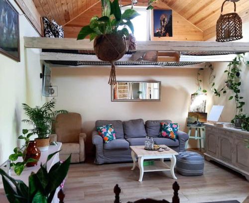 Wola Kalinowska Wohnung | Ojcowski Zakątek-domek z balią oraz drewniany domek do wynajęcia