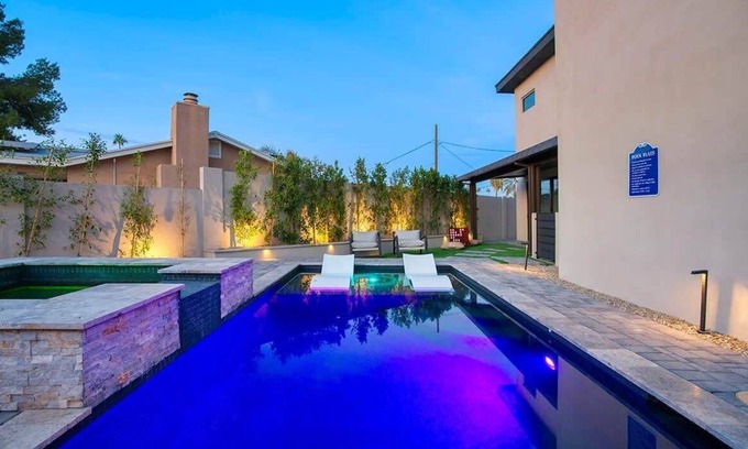 Southwest Village Haus | Old Town Modern by HÓZHÓ | Private Pool & Spa, Theatre Room | Oldtown Scottsdale