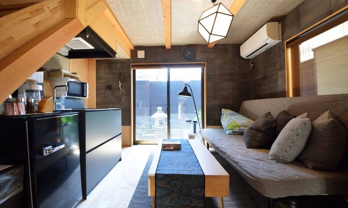 Nishijin Wohnung | Luxus Machiya Takeya Nishijin von Kyoto entfernt