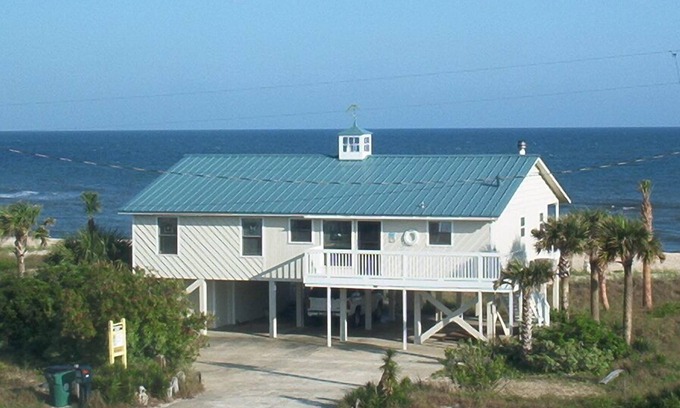 East End Haus | Ein besonderer Hafen - St. George Island - direkt am Strand