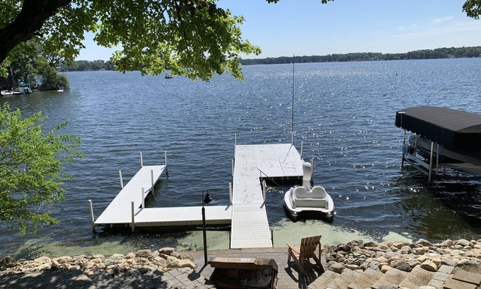 North Webster Haus | Wunderschönes Haus am Seeufer am bezaubernden Lake Webster, IN