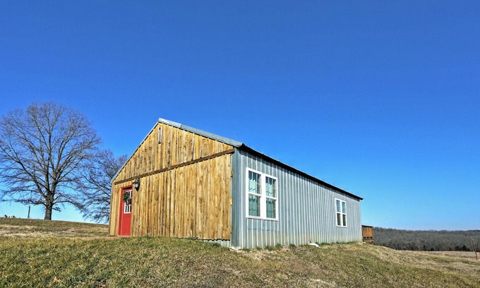 Everton Kabine | Abgeschieden 1BR Everton Cabin w / Magnificent Interior