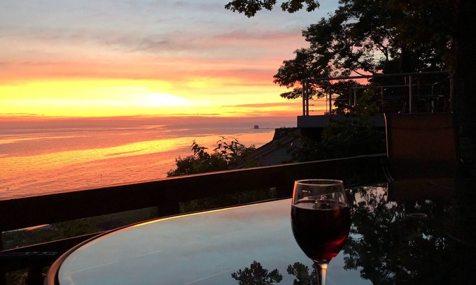 Grand Haven Hütte | Big Lake Views von der Spitze der Dünen, 3 Minuten zu Fuß auf der Promenade zum Strand