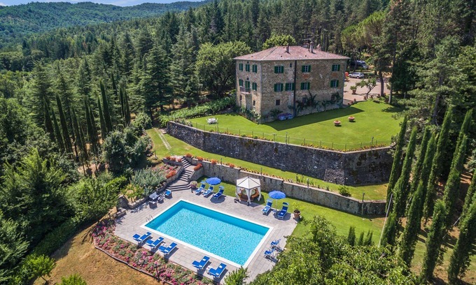 Ripoli Villa | Palazzo Rosadi - Luxusvilla mit privatem Pool in Monterchi, Toskana