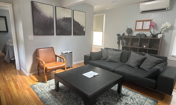 Dobbs Ferry Wohnung | Palisade Suite -Cozy 1-bdr Dobbs Ferry-30 min from NYC- AC & Hudson River views