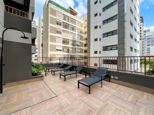 Jardins Haus | Pamplona condomínio e conforto, ao lado do metrô Trianon-Masp