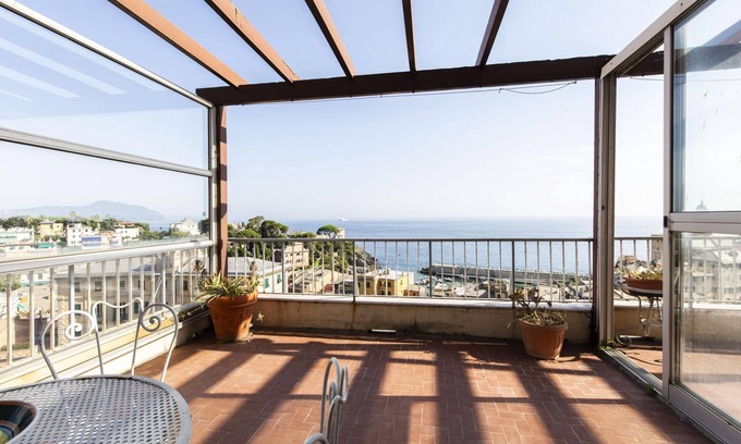 Nervi Wohnung | Panoramic sea View in Nervi