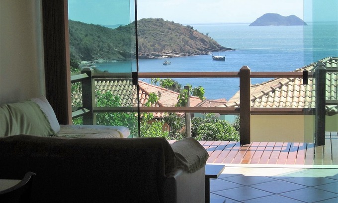 Joao Fernandes Eigentumswohnung | PARADISIA VIEWED VON doSOLnoMAR-CONDOM W / POOL - nur 70 m vom BEST BEACH in BÚZIOS