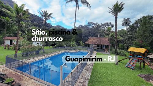Barreira Haus | Paradisíaco, piscina e churrasqueira em Guapimirim