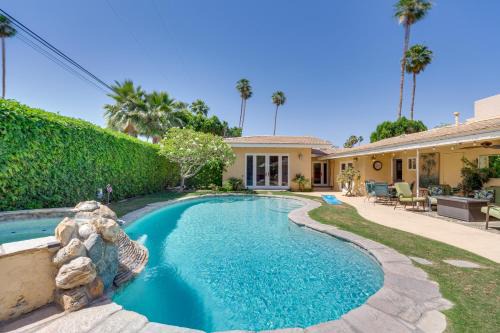Deepwell Estates Haus | Patio, Pool and Mountain Views Palm Springs Home!