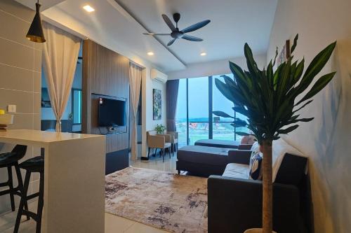 Kampung Bahasa Kapor Wohnung | PD D'Wharf The Nest Studio With 50' Smart TV & Free WIFI