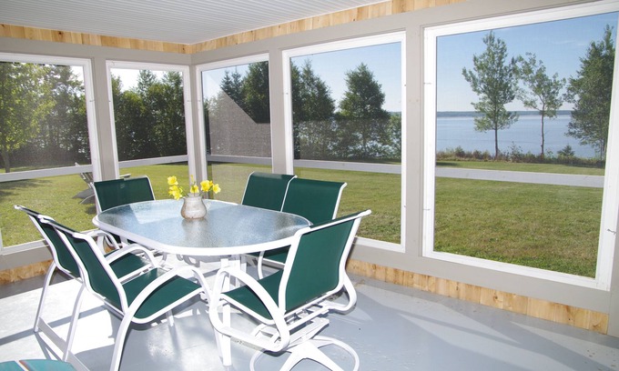 Stockton Springs Haus | Ruhe und Frieden auf einem schönen Privatgrundstück auf Penobscot