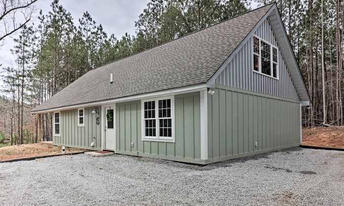 Heflin Kabine | NEU! Chic Heflin Cabin mit Teichblick und Spieleloft